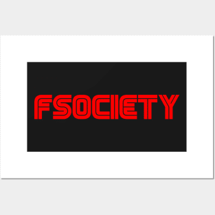 Fsociety (Mr. Robot) Posters and Art